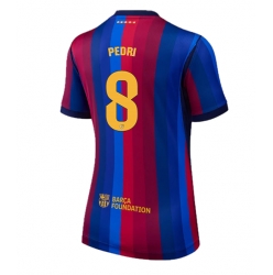 Barcelona Pedri Gonzalez #8 Heimtrikot Frauen 2026-27 Kurzarm