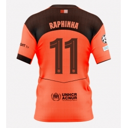 Barcelona Raphinha Belloli #11 3rd trikot 2025-26 Kurzarm