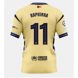 Barcelona Raphinha Belloli #11 Auswärtstrikot 2025-26 Kurzarm