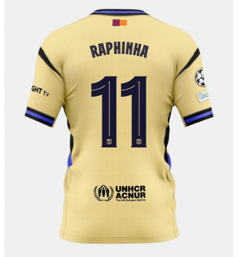Barcelona Raphinha Belloli #11 Auswärtstrikot 2025-26 Kurzarm Barcelona Raphinha Belloli #11 Auswärtstrikot 2025-26 Kurzarm