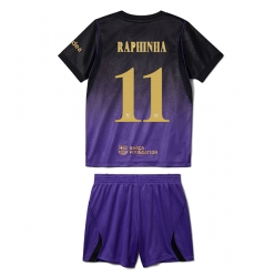 Barcelona Raphinha Belloli #11 Auswärtstrikot Kinder 2026-27 Kurzarm (+ kurze hosen)