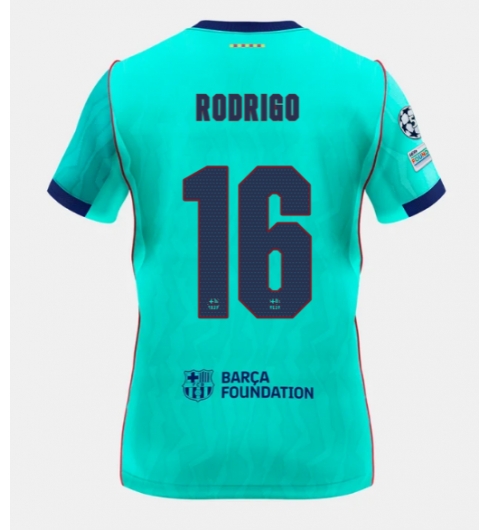 Barcelona Rodri Hernandez #16 3rd trikot 2026-27 Kurzarm Barcelona Rodri Hernandez #16 3rd trikot 2026-27 Kurzarm