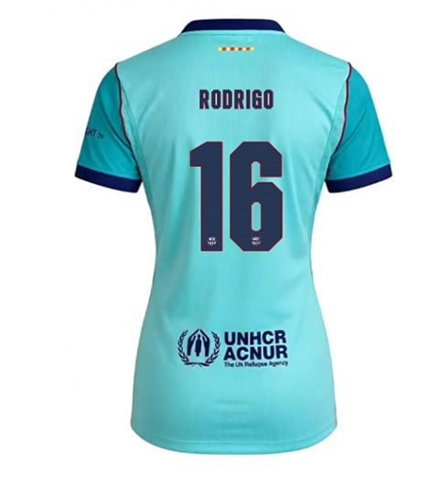 Barcelona Rodri Hernandez #16 3rd trikot Frauen 2026-27 Kurzarm Barcelona Rodri Hernandez #16 3rd trikot Frauen 2026-27 Kurzarm