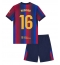 Barcelona Rodri Hernandez #16 Heimtrikot Kinder 2026-27 Kurzarm (+ kurze hosen)