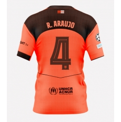 Barcelona Ronald Araujo #4 3rd trikot 2025-26 Kurzarm