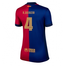 Barcelona Ronald Araujo #4 Heimtrikot Frauen 2024-25 Kurzarm