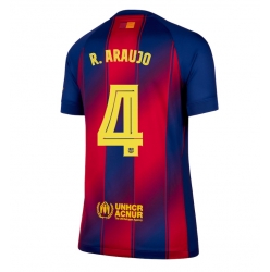 Barcelona Ronald Araujo #4 Heimtrikot Frauen 2025-26 Kurzarm