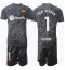 Barcelona Ter Stegen #1 Torwart 3rd trikot Kinder 2024-25 Kurzarm (+ kurze hosen)