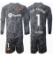 Barcelona Ter Stegen #1 Torwart 3rd trikot Kinder 2024-25 Langarm (+ kurze hosen)