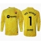Barcelona Ter Stegen #1 Torwart Heimtrikot 2024-25 Langarm