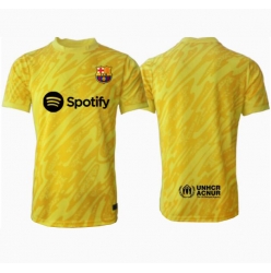 Barcelona Torwart Heimtrikot 2024-25 Kurzarm