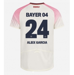 Bayer Leverkusen Aleix Garcia #24 Auswärtstrikot 2025-26 Kurzarm