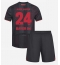 Bayer Leverkusen Aleix Garcia #24 Heimtrikot Kinder 2025-26 Kurzarm (+ kurze hosen)