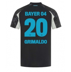 Bayer Leverkusen Alejandro Grimaldo #20 3rd trikot 2024-25 Kurzarm