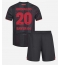 Bayer Leverkusen Alejandro Grimaldo #20 Heimtrikot Kinder 2025-26 Kurzarm (+ kurze hosen)