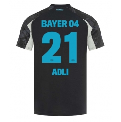 Bayer Leverkusen Amine Adli #21 3rd trikot 2024-25 Kurzarm