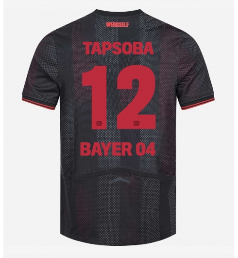 Bayer Leverkusen Edmond Tapsoba #12 Heimtrikot 2025-26 Kurzarm Bayer Leverkusen Edmond Tapsoba #12 Heimtrikot 2025-26 Kurzarm