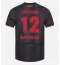 Bayer Leverkusen Edmond Tapsoba #12 Heimtrikot 2025-26 Kurzarm Bayer Leverkusen Edmond Tapsoba #12 Heimtrikot 2025-26 Kurzarm