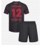 Bayer Leverkusen Edmond Tapsoba #12 Heimtrikot Kinder 2025-26 Kurzarm (+ kurze hosen)