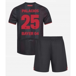 Bayer Leverkusen Exequiel Palacios #25 Heimtrikot Kinder 2025-26 Kurzarm (+ kurze hosen)