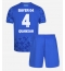 Bayer Leverkusen Jarell Quansah #4 3rd trikot Kinder 2025-26 Kurzarm (+ kurze hosen)
