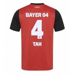 Bayer Leverkusen Jonathan Tah #4 Heimtrikot 2024-25 Kurzarm