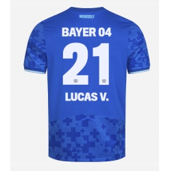 Bayer Leverkusen Lucas Vazquez #21 3rd trikot 2025-26 Kurzarm