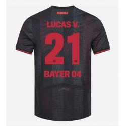 Bayer Leverkusen Lucas Vazquez #21 Heimtrikot 2025-26 Kurzarm