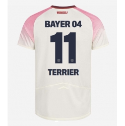 Bayer Leverkusen Martin Terrier #11 Auswärtstrikot 2025-26 Kurzarm