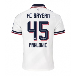 Bayern Munich Aleksandar Pavlovic #45 Auswärtstrikot 2026-27 Kurzarm