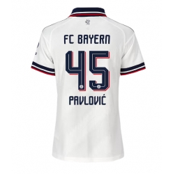 Bayern Munich Aleksandar Pavlovic #45 Auswärtstrikot Frauen 2026-27 Kurzarm