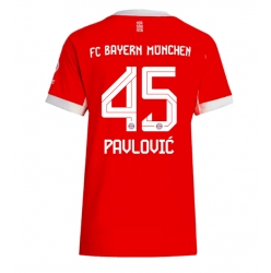 Bayern Munich Aleksandar Pavlovic #45 Heimtrikot Frauen 2025-26 Kurzarm