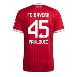 Bayern Munich Aleksandar Pavlovic #45 Heimtrikot Frauen 2026-27 Kurzarm