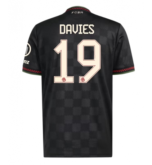 Bayern Munich Alphonso Davies #19 3rd trikot 2025-26 Kurzarm Bayern Munich Alphonso Davies #19 3rd trikot 2025-26 Kurzarm