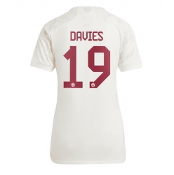 Bayern Munich Alphonso Davies #19 3rd trikot Frauen 2023-24 Kurzarm