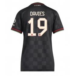 Bayern Munich Alphonso Davies #19 3rd trikot Frauen 2025-26 Kurzarm