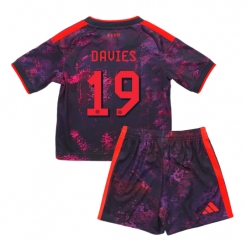 Bayern Munich Alphonso Davies #19 3rd trikot Kinder 2026-27 Kurzarm (+ kurze hosen)