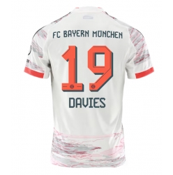 Bayern Munich Alphonso Davies #19 Auswärtstrikot 2025-26 Kurzarm