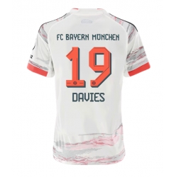 Bayern Munich Alphonso Davies #19 Auswärtstrikot Frauen 2025-26 Kurzarm Bayern Munich Alphonso Davies #19 Auswärtstrikot Frauen 2025-26 Kurzarm