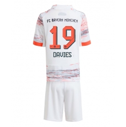 Bayern Munich Alphonso Davies #19 Auswärtstrikot Kinder 2025-26 Kurzarm (+ kurze hosen)