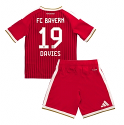 Bayern Munich Alphonso Davies #19 Heimtrikot Kinder 2026-27 Kurzarm (+ kurze hosen)