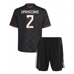Bayern Munich Dayot Upamecano #2 3rd trikot Kinder 2025-26 Kurzarm (+ kurze hosen)