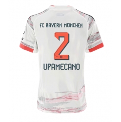 Bayern Munich Dayot Upamecano #2 Auswärtstrikot Frauen 2025-26 Kurzarm