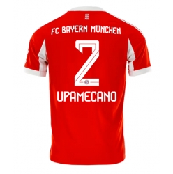 Bayern Munich Dayot Upamecano #2 Heimtrikot 2025-26 Kurzarm