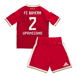 Bayern Munich Dayot Upamecano #2 Heimtrikot Kinder 2026-27 Kurzarm (+ kurze hosen)