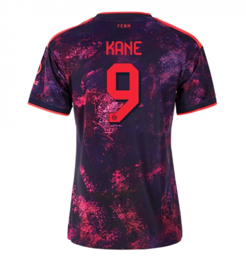 Bayern Munich Harry Kane #9 3rd trikot Frauen 2026-27 Kurzarm Bayern Munich Harry Kane #9 3rd trikot Frauen 2026-27 Kurzarm