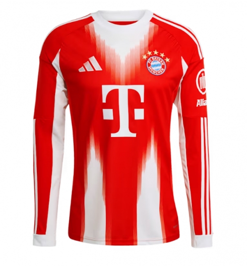 Bayern Munich Heimtrikot 2025-26 Langarm Bayern Munich Heimtrikot 2025-26 Langarm