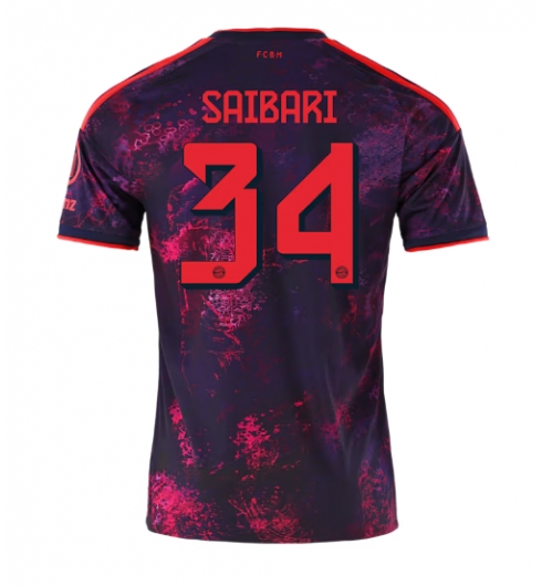 Bayern Munich Ismael Saibari #34 3rd trikot 2026-27 Kurzarm Bayern Munich Ismael Saibari #34 3rd trikot 2026-27 Kurzarm