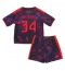Bayern Munich Ismael Saibari #34 3rd trikot Kinder 2026-27 Kurzarm (+ kurze hosen)