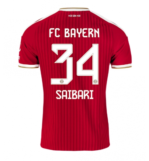 Bayern Munich Ismael Saibari #34 Heimtrikot 2026-27 Kurzarm Bayern Munich Ismael Saibari #34 Heimtrikot 2026-27 Kurzarm